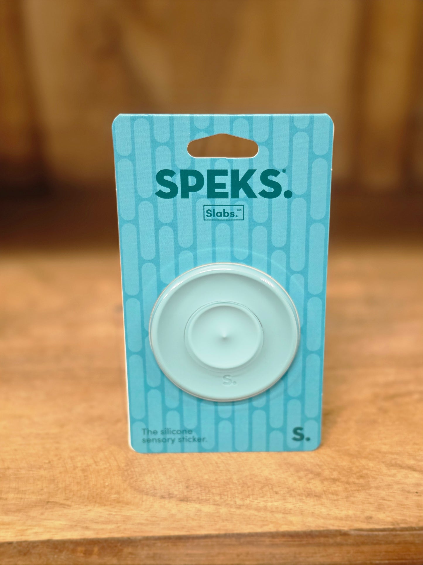 Speks Slabs Silicone Sensory Sticker ~ Green ~ Path