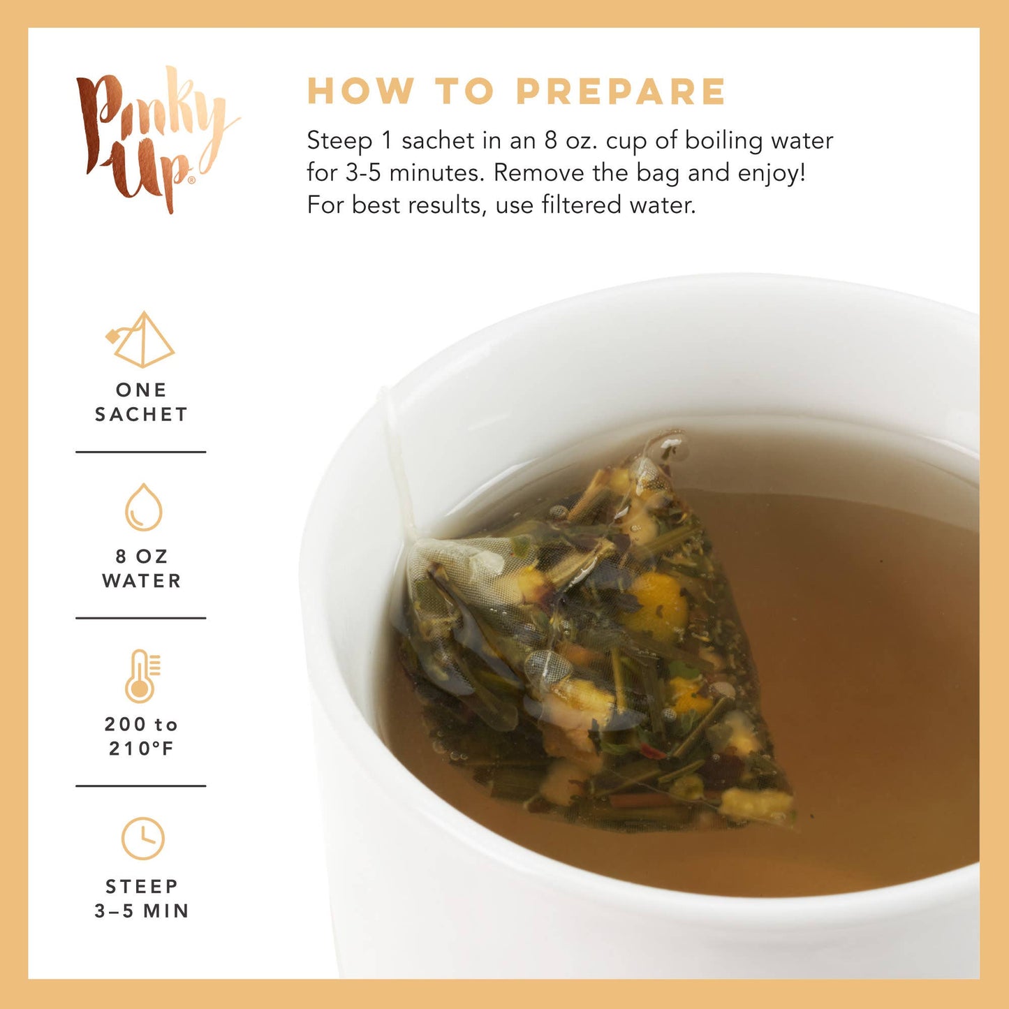 Chamomile Citrus Herbal Tea 15 Sachets