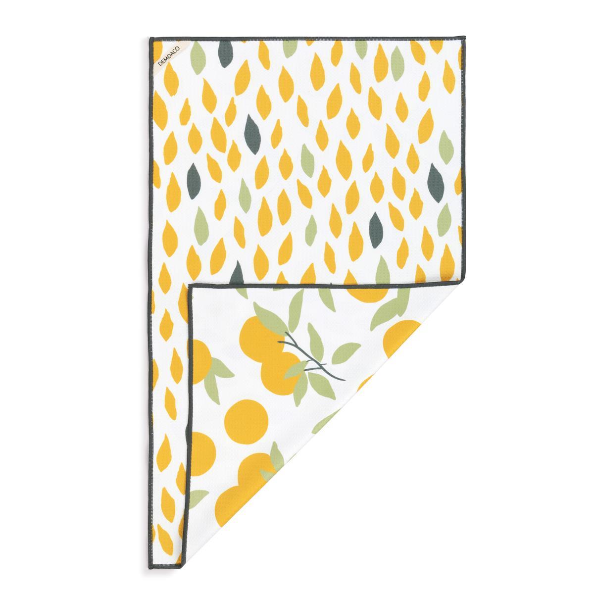 Citrus Orange Absorbent 2sided Towel