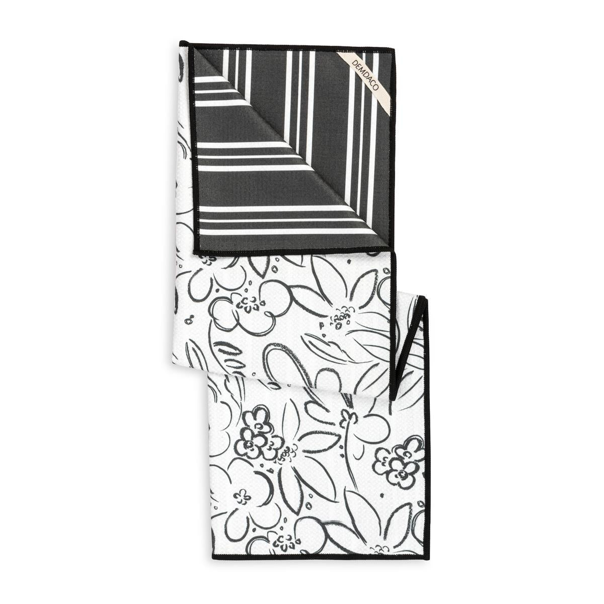 Modern Floral Absorbent 2Sided Towel