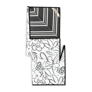 Modern Floral Absorbent 2Sided Towel