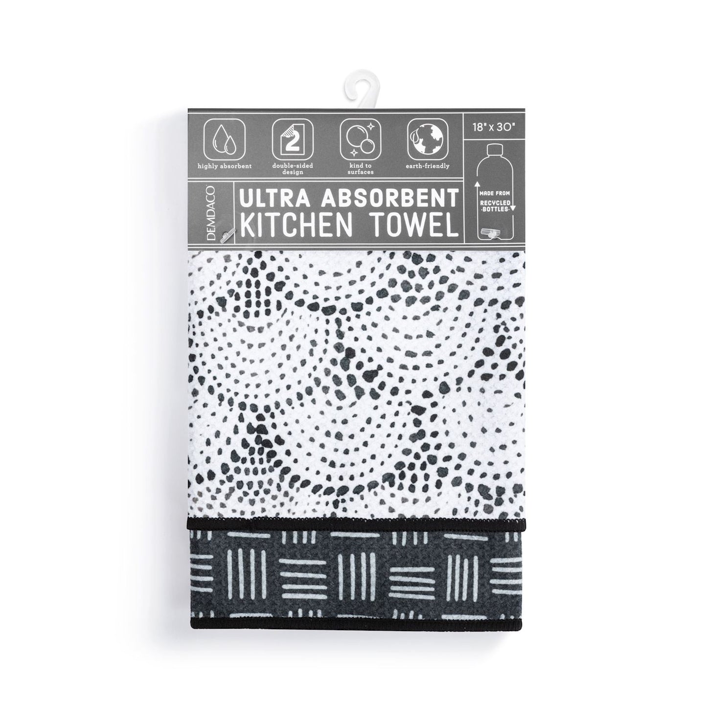 Absorbent 2 Sided Towel ~ Modern Arch