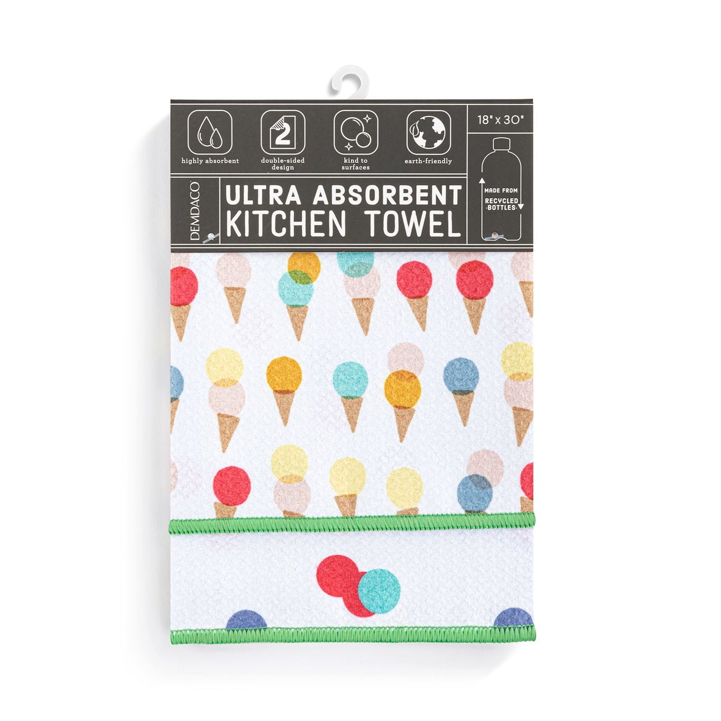 Ice Cream Absorbent Reversible Towel