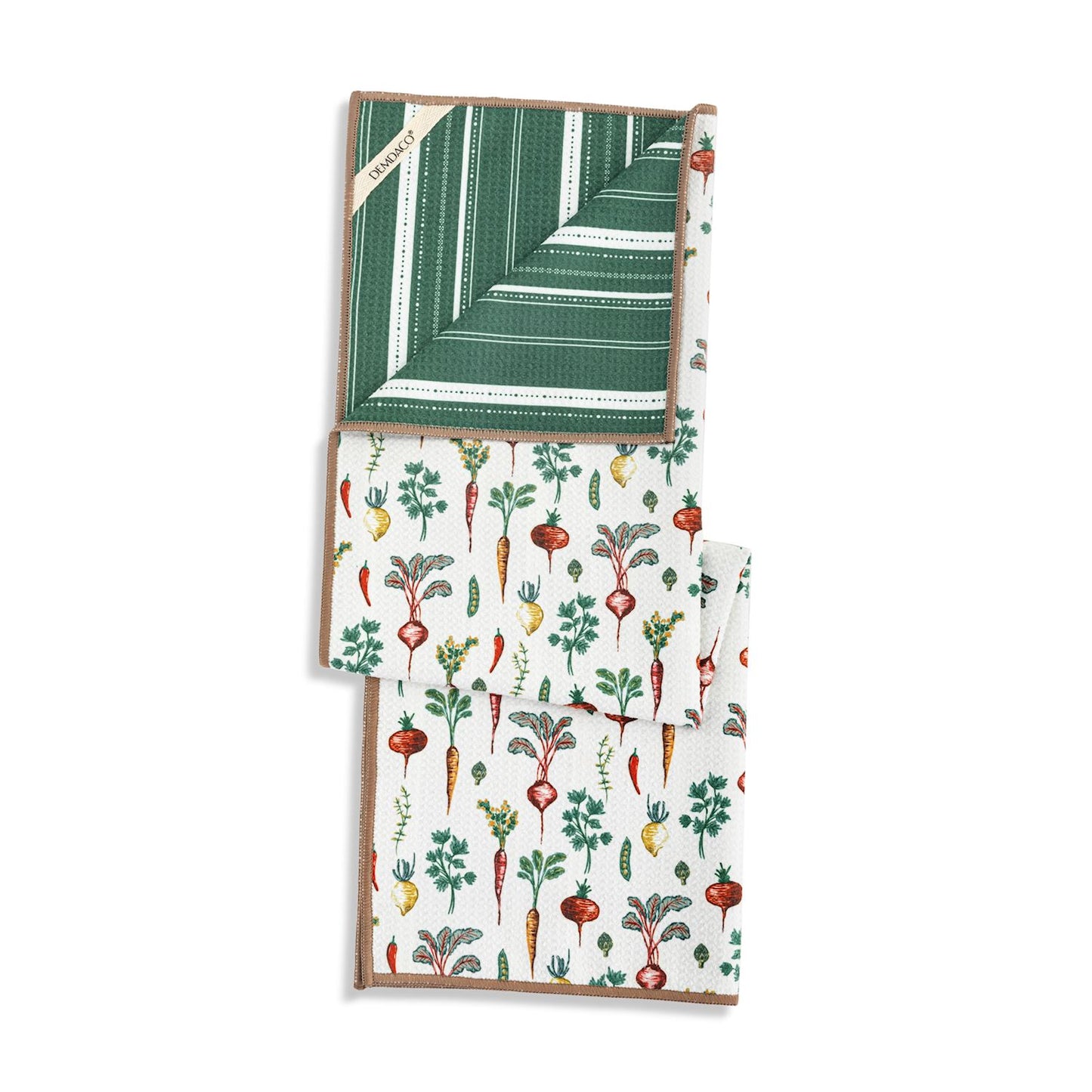 Root Veggies Absorbent Reversible 2Sided Towel