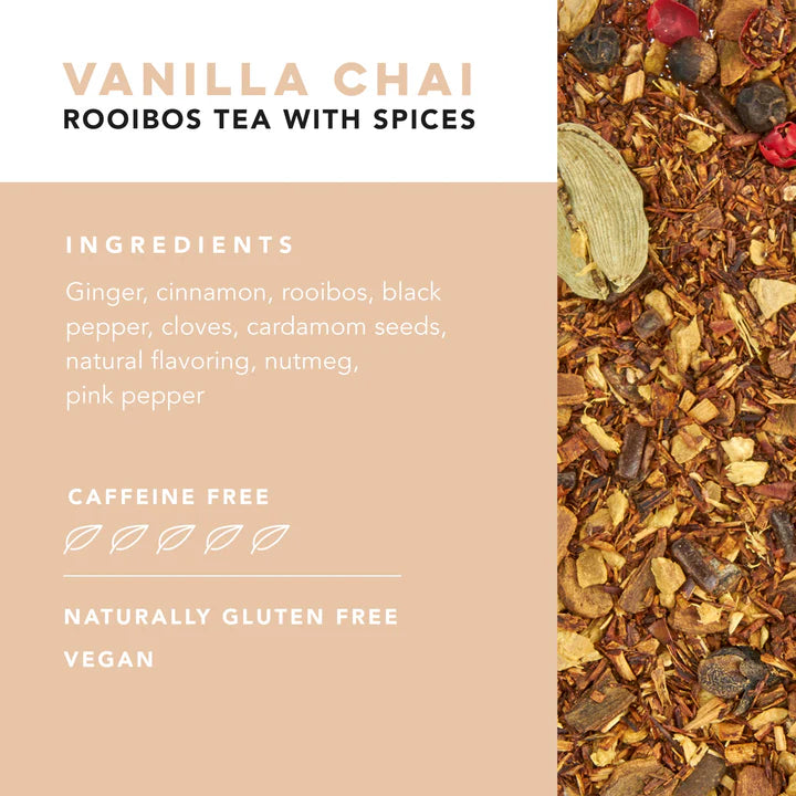 Vanilla Chai Rooibos Tea ~ 15 Sachets