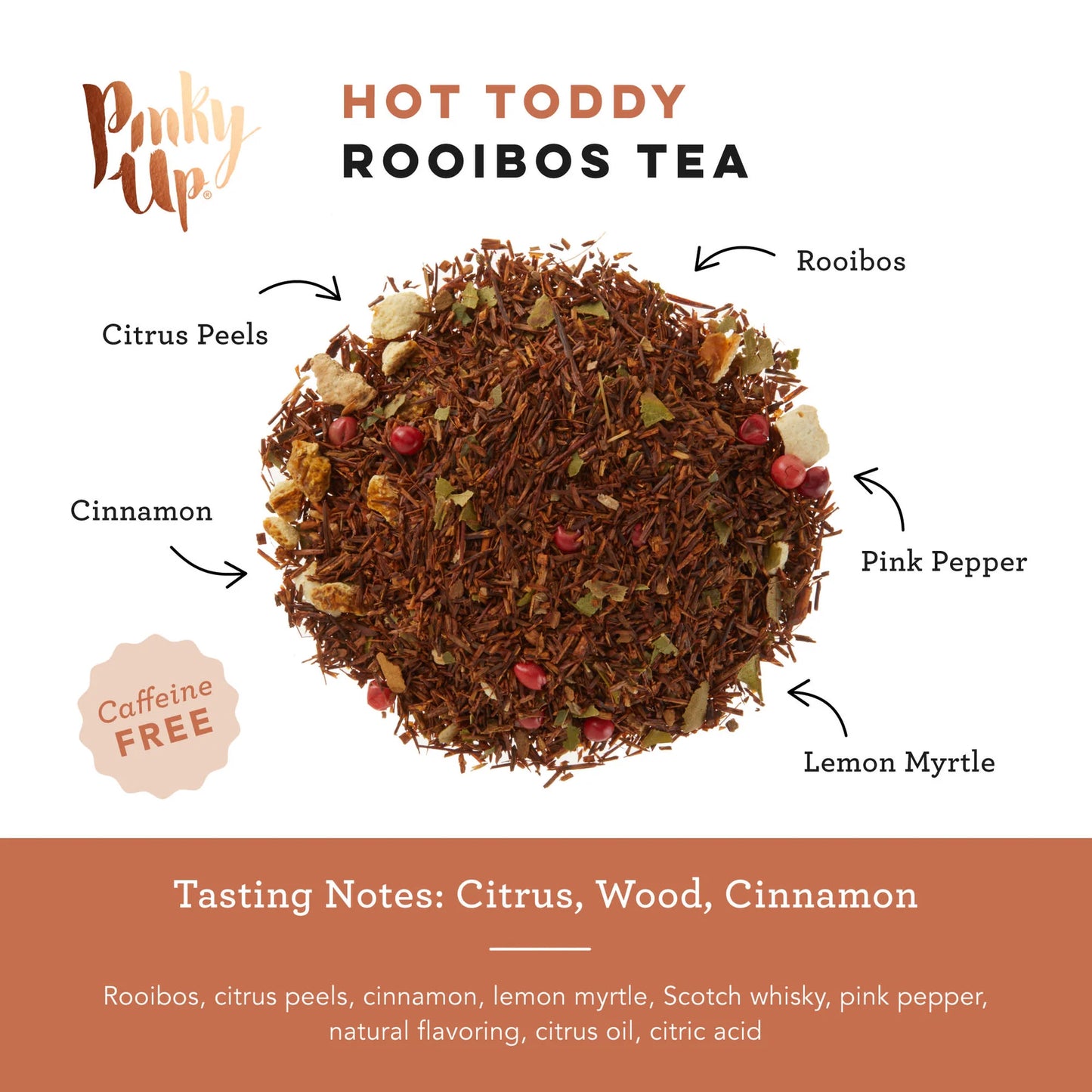 Hot Toddy Rooibos Tea ~ 15 Sachets