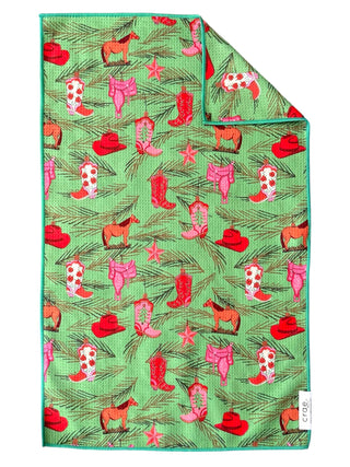 Country Christmas: Double-Sided Hand Towel