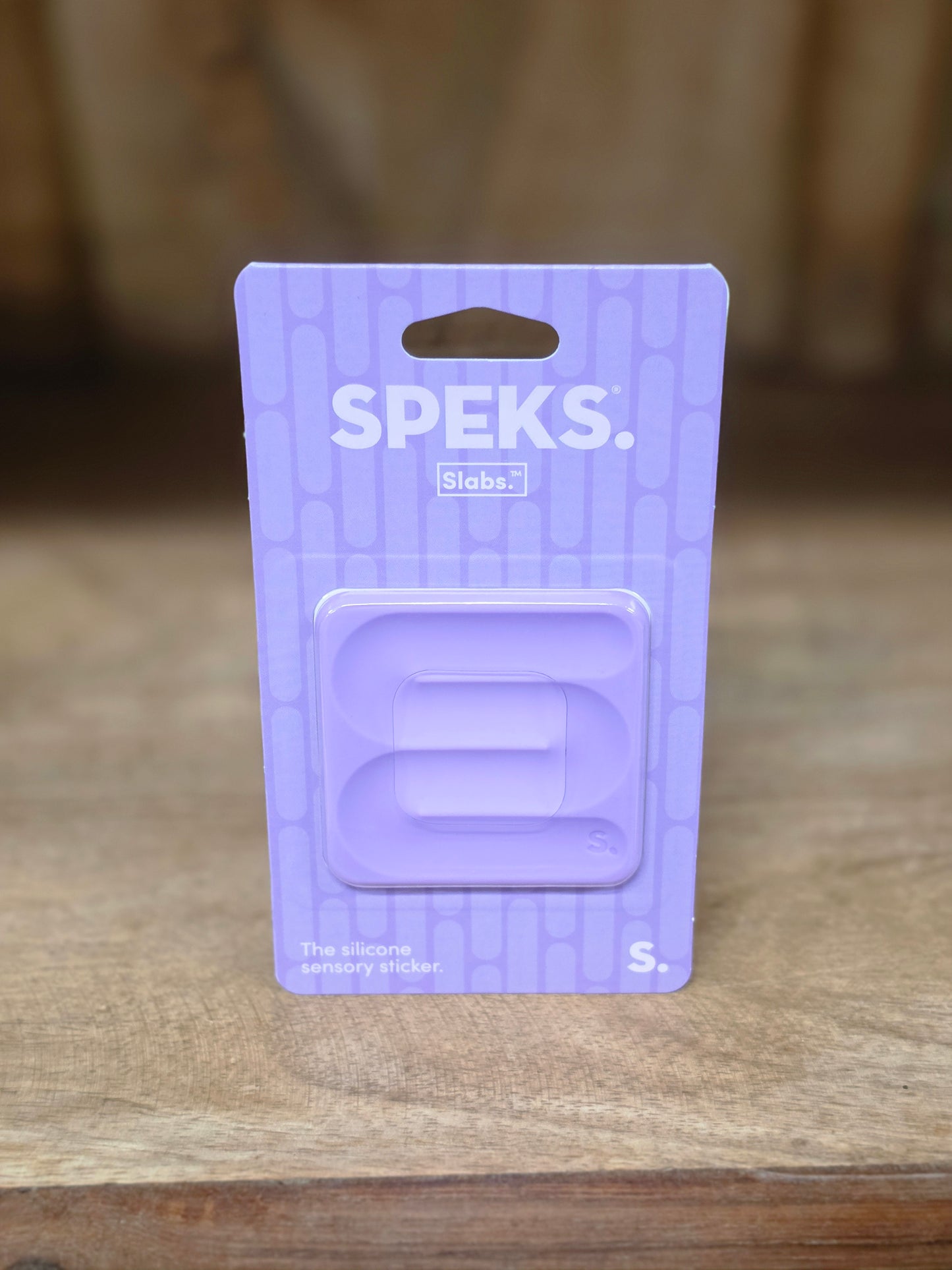 Speks Slabs Silicone Sensory Sticker ~ Lavender ~ Path