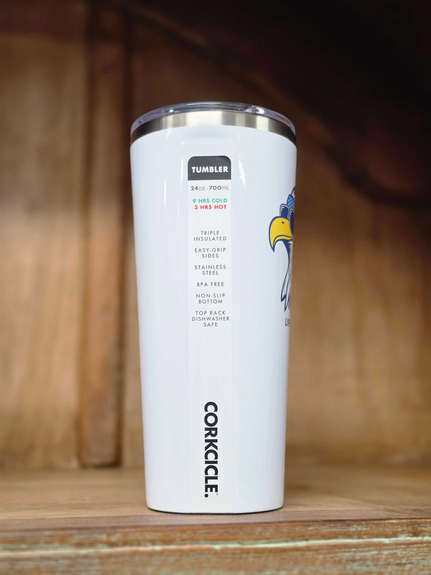 Life is Good ~ 24 oz Tumbler ~ Eagle