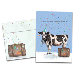 Cows Come Home ~ Greeting Card