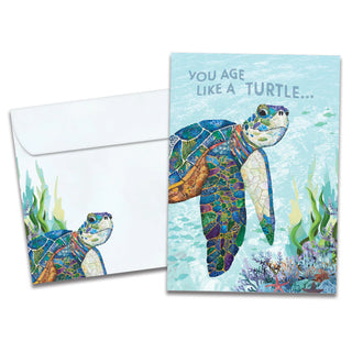 Graceful Turtle ~ Greeting Card