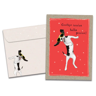 Goodbye Tension ~ Greeting Card