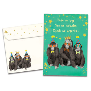 See, Speak, Hear Greeting Cards