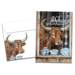 Age Gracefully Birthday Greeting Card