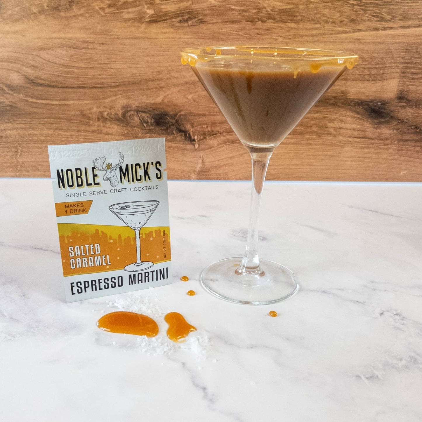Salted Caramel Espresso Martini Single Serve Craft Cocktail