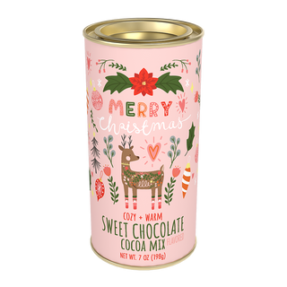 Christmas Deer Sweet Chocolate Cocoa Tins