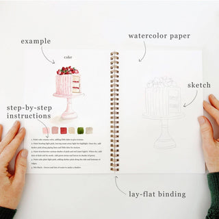 Baking Watercolor Workbook by Emily Lex
