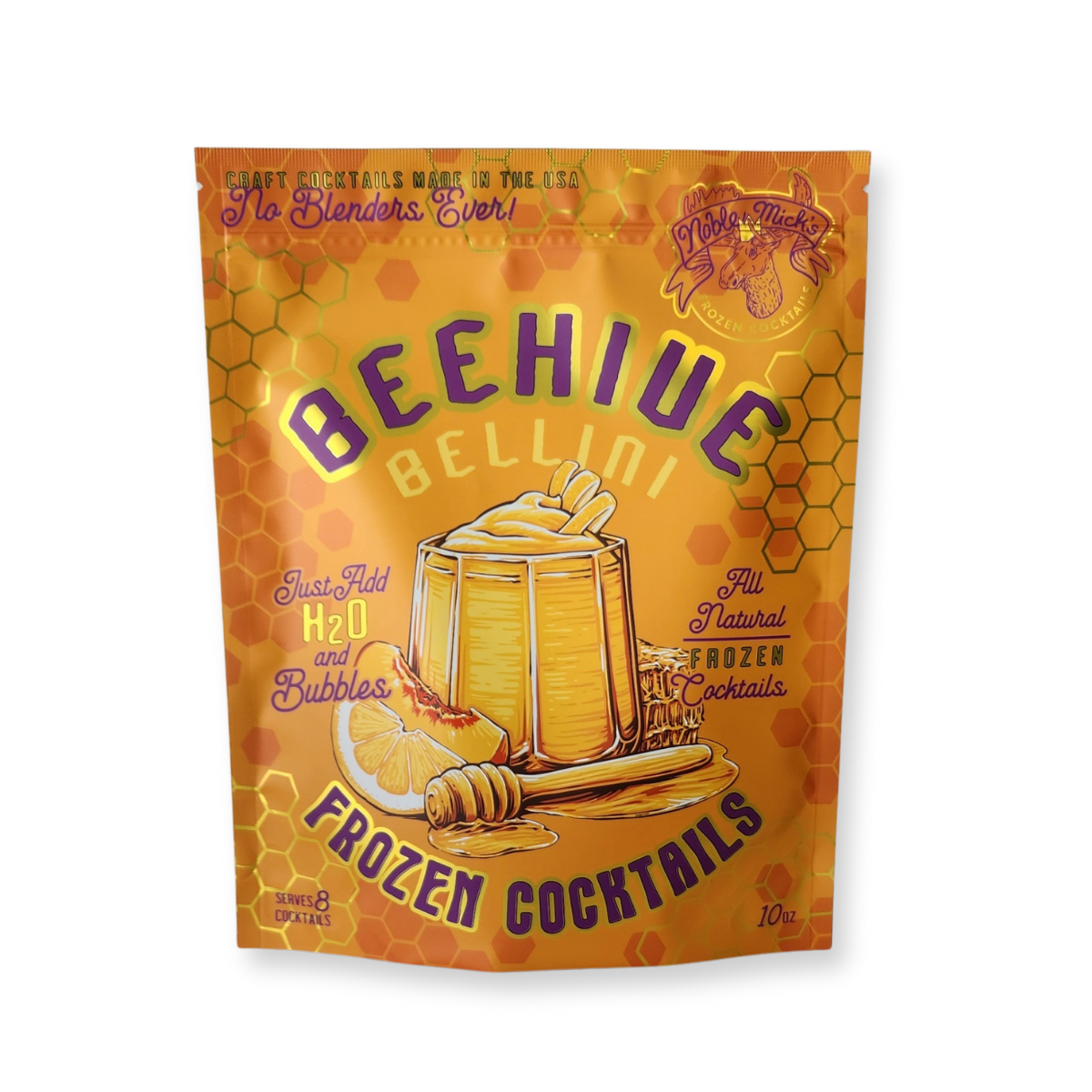 Beehive Bellini Frozen Cocktail  ~ Just add Water + Prosecco