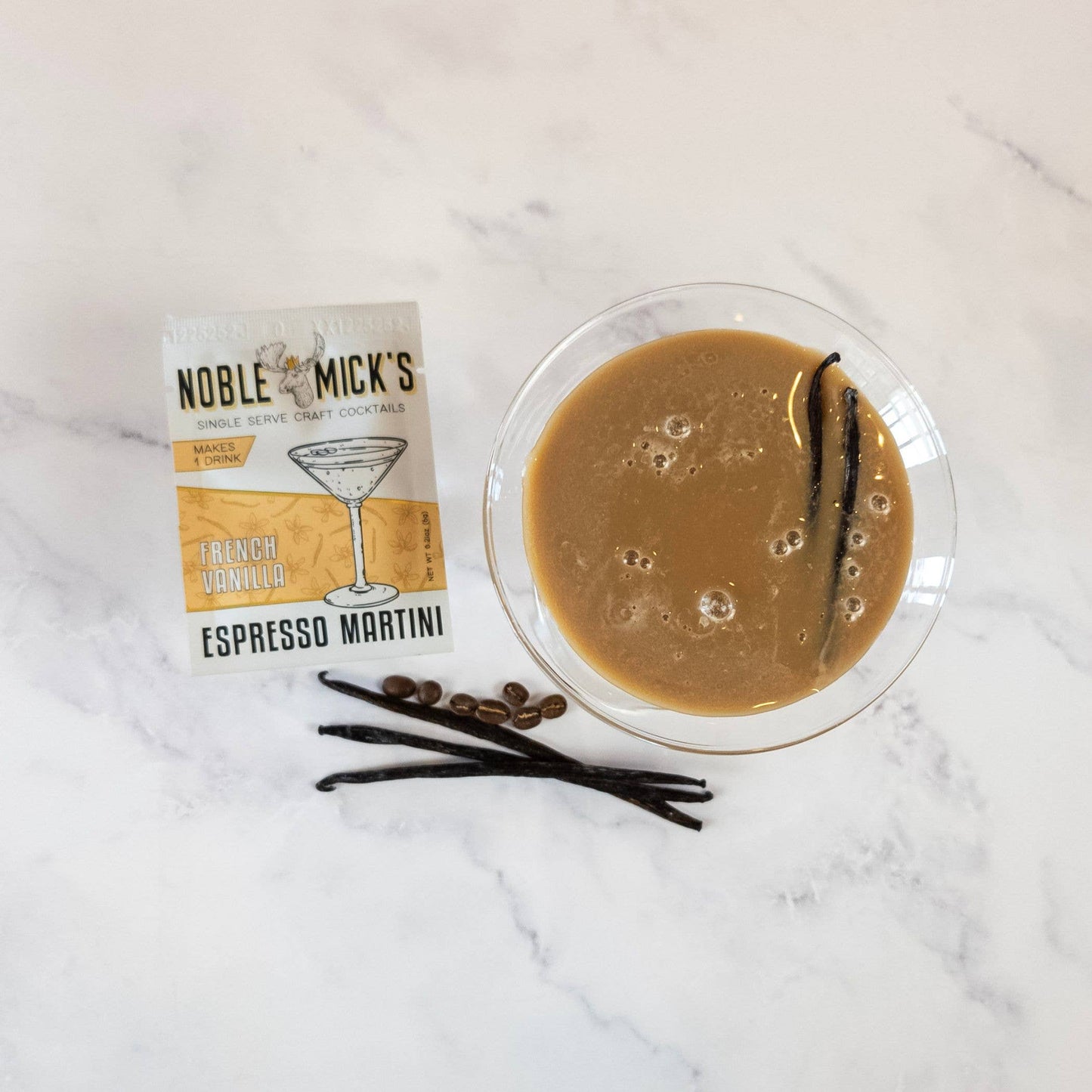 French Vanilla Espresso Martini Single Serve Craft Cocktail