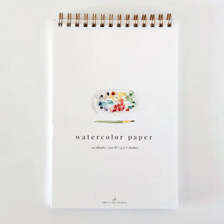 Spiral Watercolor Paper Pad