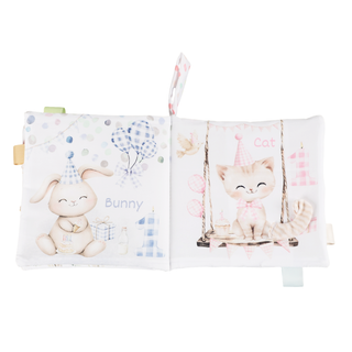 Birthday on the Farm Crinkle Soft Cloth Baby Book