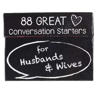88 Conversation Starters For Husbands & Wives