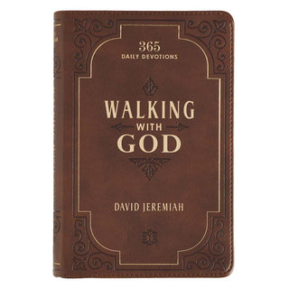 Walking With God ~ Faux Leather Devotional