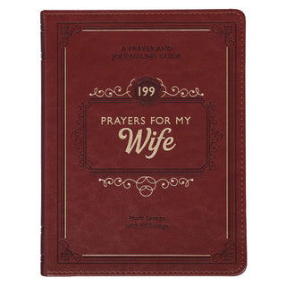 Gift Book 199 Prayers For My Wife Faux Leather