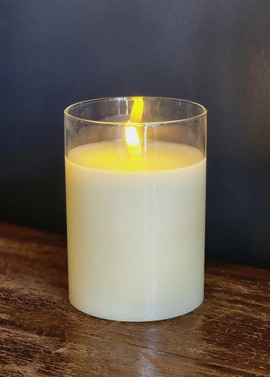 Radiance LED Candle ~ 3.5 X 5 ~ Simply Ivory