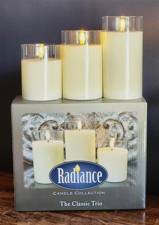 Radiance LED Candles ~ The Classic Trio