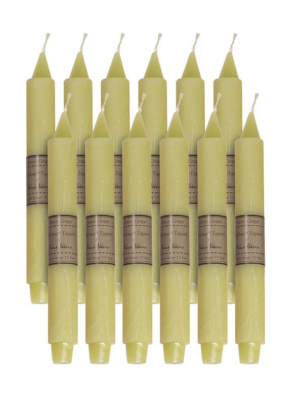 Green Timber Trunk Taper Candle