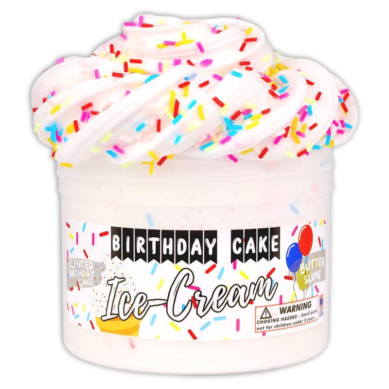 Birthday Cake Ice Cream ~ Dope Slime