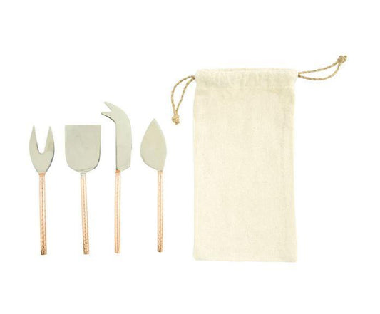 Stainless Steel Cheese Servers ~ Set of 4