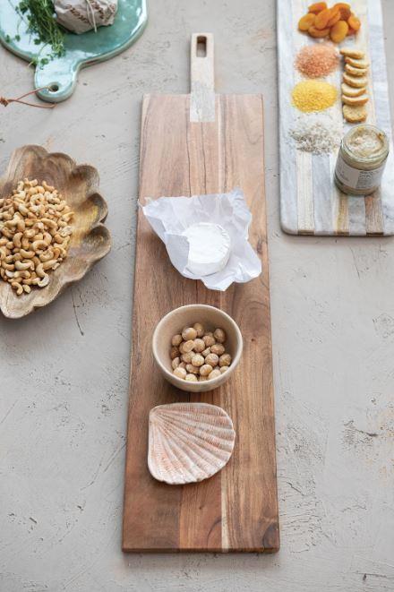 Acacia & Mango Wood Cheese Board