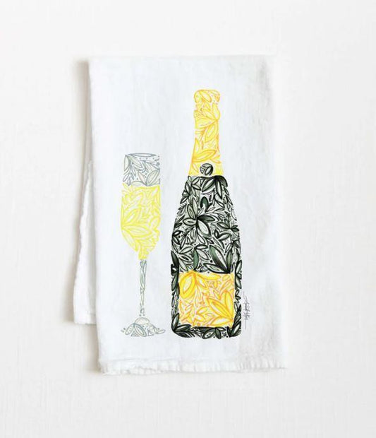 Champagne Flour Sack Towel
