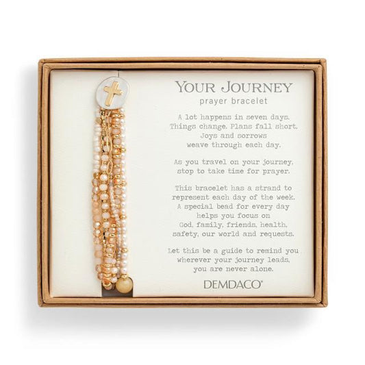 Your Journey Beaded Prayer Bracelet