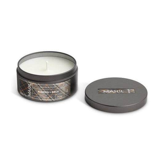 Travel Candle ~ Pumpkin + Birch
