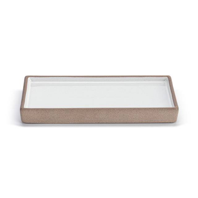 Rectangular Small Ceramic Candle Tray