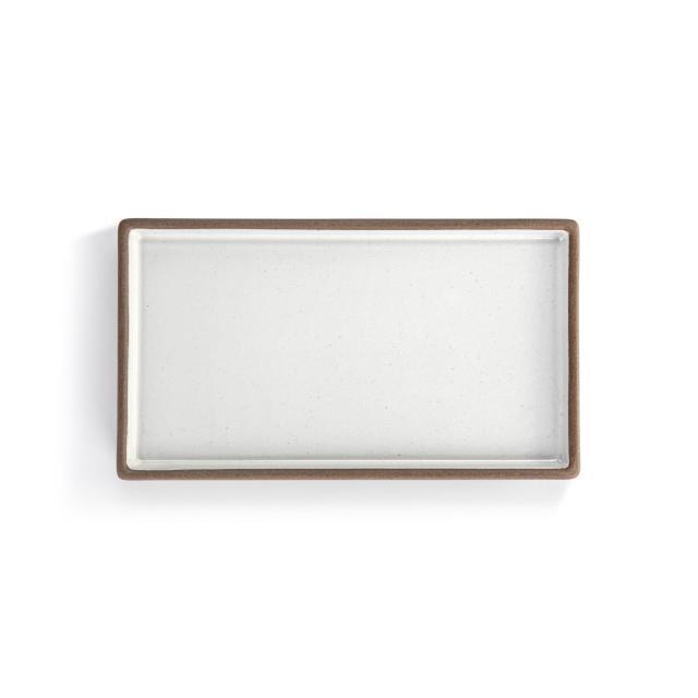 Rectangular Small Ceramic Candle Tray