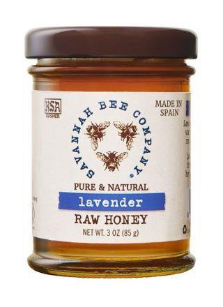 Lavender Raw Honey ~ 3 oz
