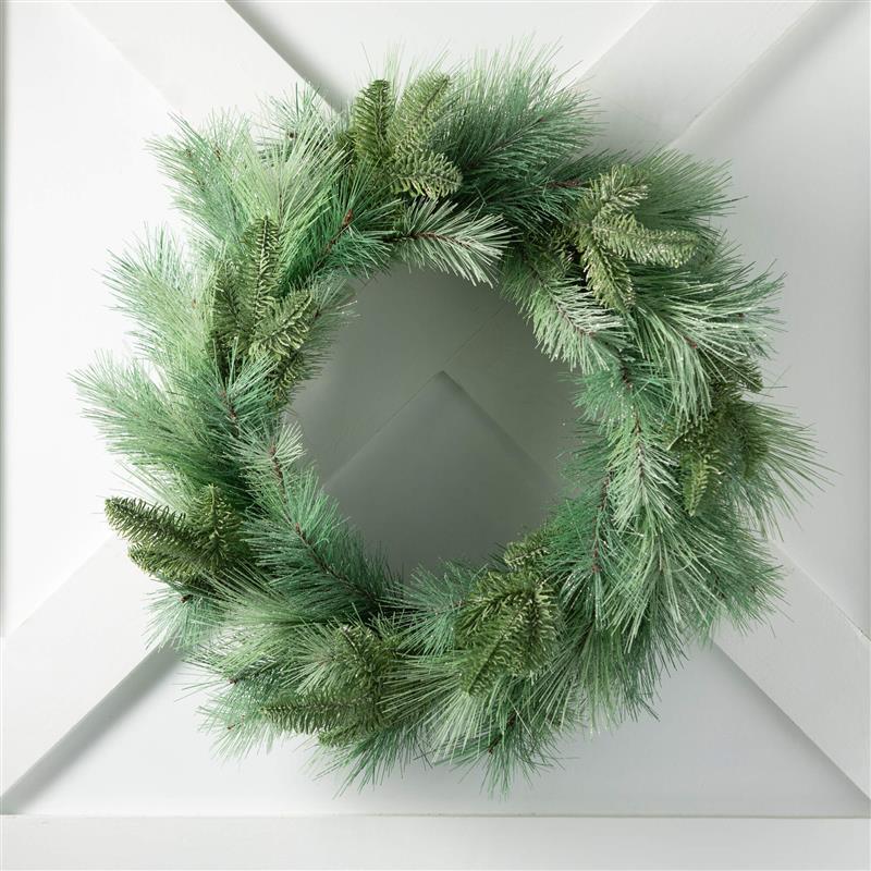 Frosted Pine Wreath