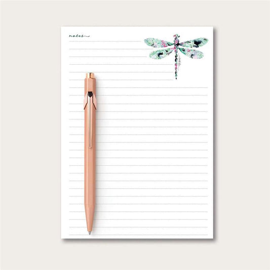 DRAGONFLY 5X7 DESK NOTEPAD