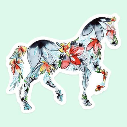 HORSE VINYL DECAL