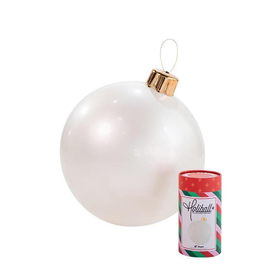 Holiball ~ 18 Inches ~ Pearl