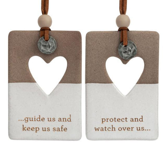 Guardian Angel Keep and Share Ornaments