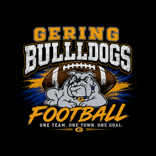 Gering Bulldogs Hooded Sweatshirt ~ All Fall Sports & Activities