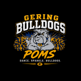 Gering Bulldogs Hooded Sweatshirt ~ All Fall Sports & Activities