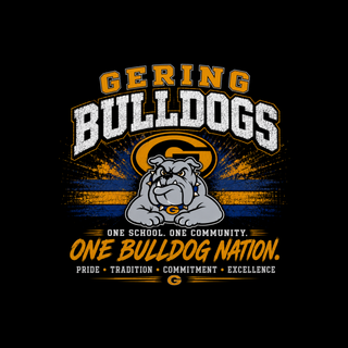 Gering Bulldogs Crewneck Sweatshirt ~ All Fall Sports & Activities