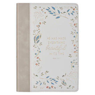 Journal Classic Beige/cream Everything Beautiful Ecc. 3:11