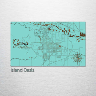 FP2132 - Gering, NE Engraved Map (Collective)